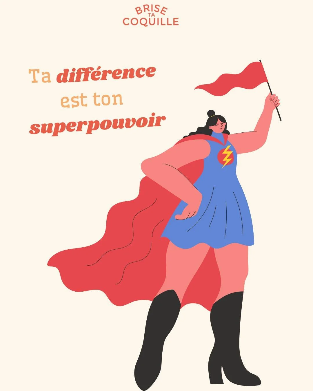 &quot;Mais qu'est ce qu'on va dire ?&quot; 😱
&quot;Qu'est-ce qu'on va penser ?&quot; 🫣
&quot;Est-ce que j'ai le droit ?&quot; 🤔
&quot;Est-ce que c'est pas trop ?&quot; 😶
🙅&zwj;♀️ STOP 🙅&zwj;♀️
Tu as le droit d'&ecirc;tre TOI. Avec cette diff&ea
