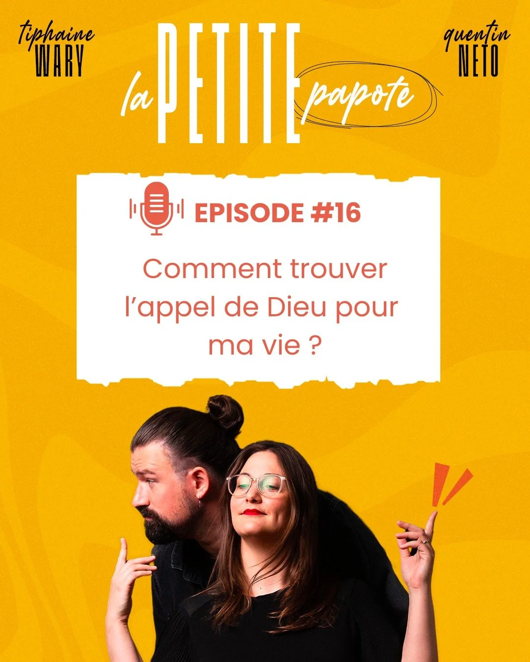 🎧 16 &egrave;me Episode de notre Podcast &quot;La Petite Papote&quot; 😍

🕊️ &quot;Quel est l&rsquo;appel de Dieu pour ma vie ?&quot; Une question profonde... mais pas toujours simple &agrave; discerner.

Est-ce une voix audible ? Un plan d&eacute;