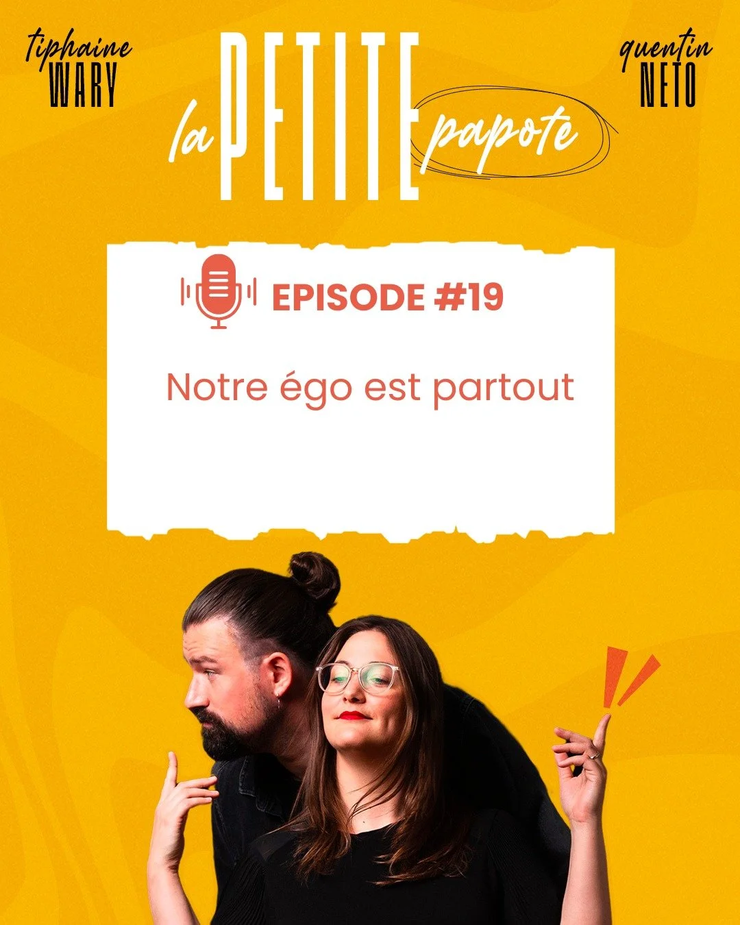 🎧 19&egrave;me Episode de notre Podcast &quot;La Petite Papote&quot; 😍

L&rsquo;ego, ce petit &ldquo;moi&rdquo; qui veut toujours avoir raison, &ecirc;tre vu, reconnu&hellip; Il se glisse partout, m&ecirc;me l&agrave; o&ugrave; on ne l&rsquo;attend