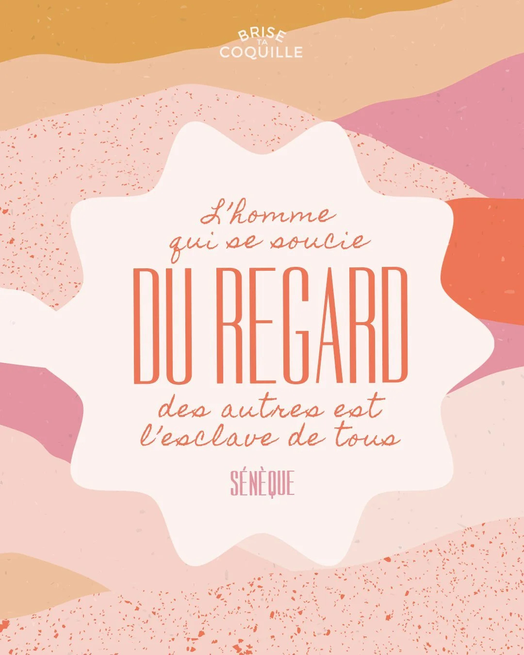 Le regard des autres n'existe pas... Pas vraiment en tout cas 🤗. Ce que tu crois que les gens vont penser, ce regard (forc&eacute;ment n&eacute;gatif) que tu imagines qu'ils vont afficher est en fait une forme de jugement que tu portes sur toi. A la
