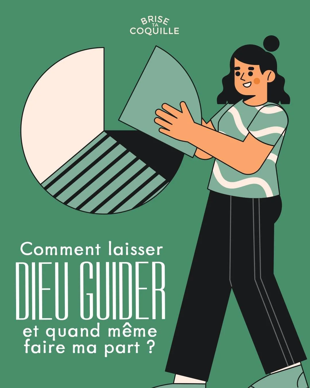 L'inaction ou le surcontr&ocirc;le ? 🤔 Ah ce n'est pas &eacute;vident : tu t'&eacute;puises peut-&ecirc;tre &agrave; savoir quand laisser Dieu faire Sa part et quand agir. Et c'est normal👌
C'est une question d'&eacute;quilibre ⚖️ : n'attends pas qu