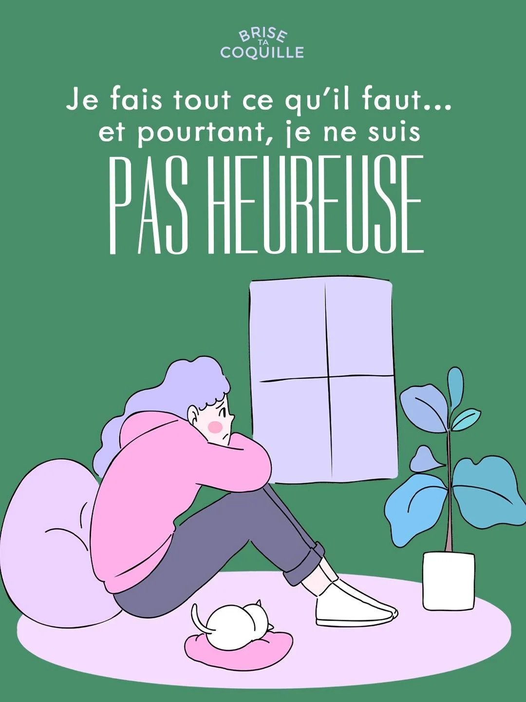 Tu transportes toutes ces valises 🧳 que le bonheur a pr&eacute;par&eacute; pour toi : tu as coch&eacute; les cases ☑️, tu as suivi ce chemin tout trac&eacute; ➡️, tu respectes les r&egrave;gles, tu t'adaptes, tu ob&eacute;is, suis, acquiesce, accept