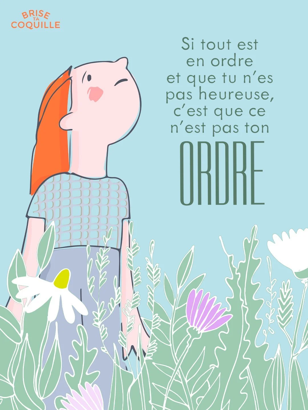 Peut-&ecirc;tre que tu vis selon un ordre qui ne t&rsquo;appartient pas. 
Et si le vrai courage, c&rsquo;&eacute;tait de tout r&eacute;organiser &agrave; ta fa&ccedil;on ? ✨
Il est comment ton chez toi int&eacute;rieur en ce moment ?
👉 En chantier ?