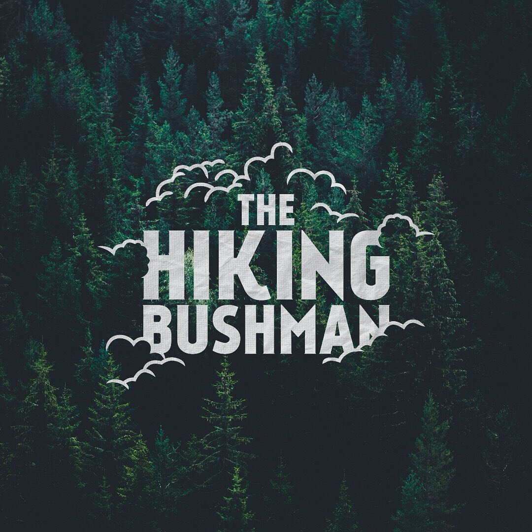 Branding created for an outdoors and bushcraft focussed blog and apparel range. @hikingbushman