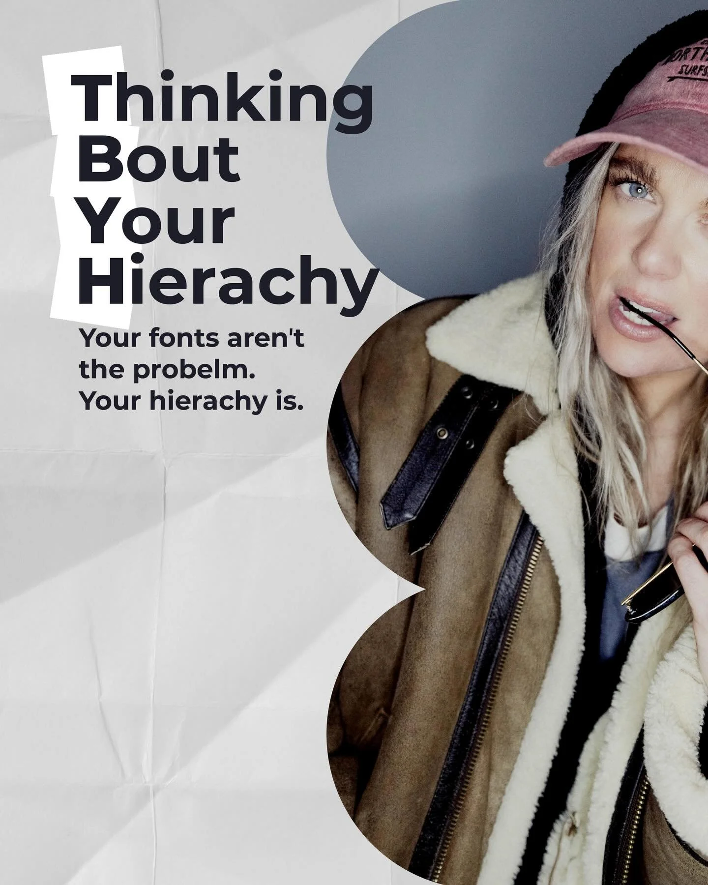 How&rsquo;s your typeface hierarchy looking?