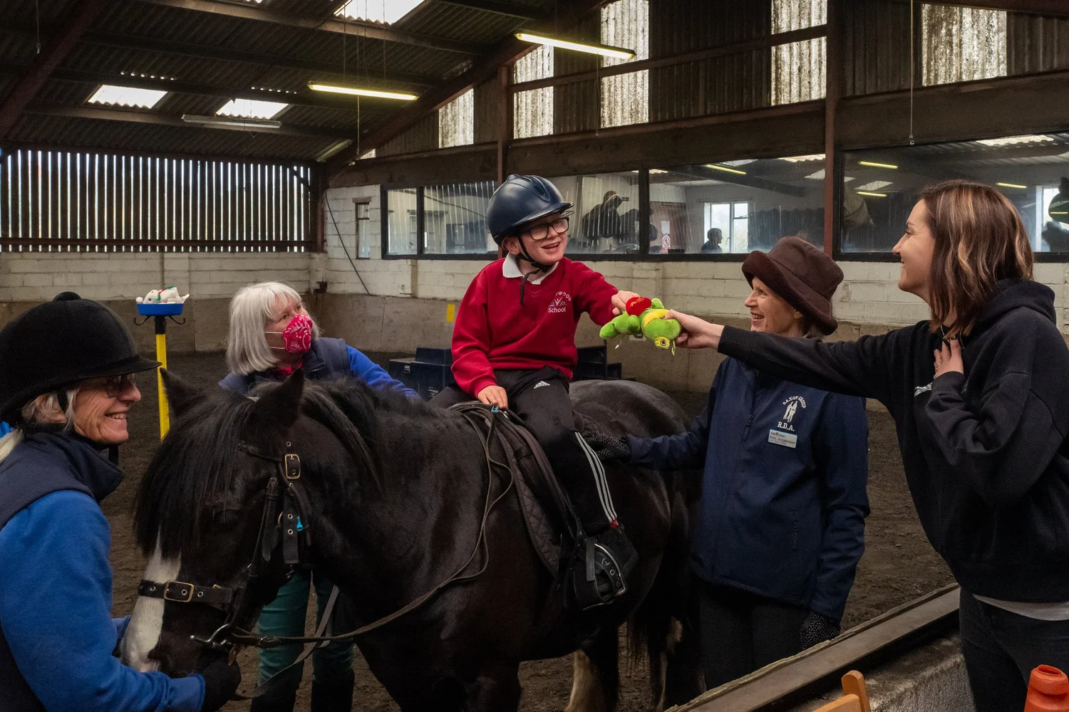 Bradbourne Rda Riding School Saxon Group Riding for the Disabled Association (RDA) Bradford on Avon