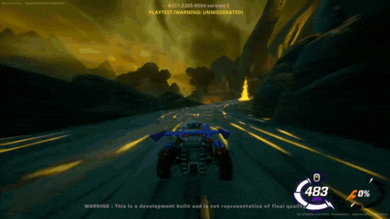 Track split – taking the left path