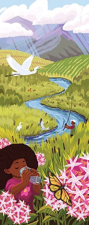 Clean Water Poster for Land Trust Alliance - digital - 2019