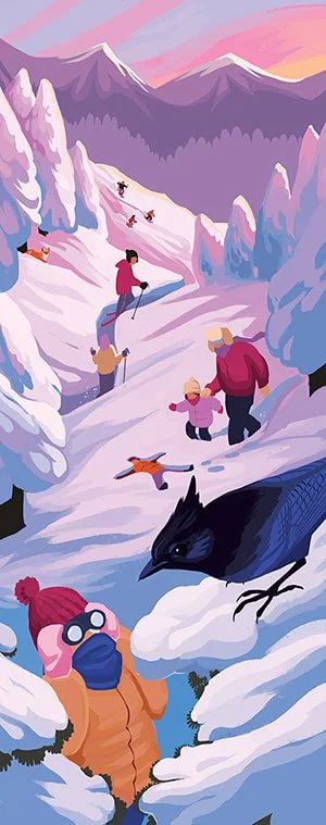 Outdoor Recreation Poster for Land Trust Alliance - digital - 2019