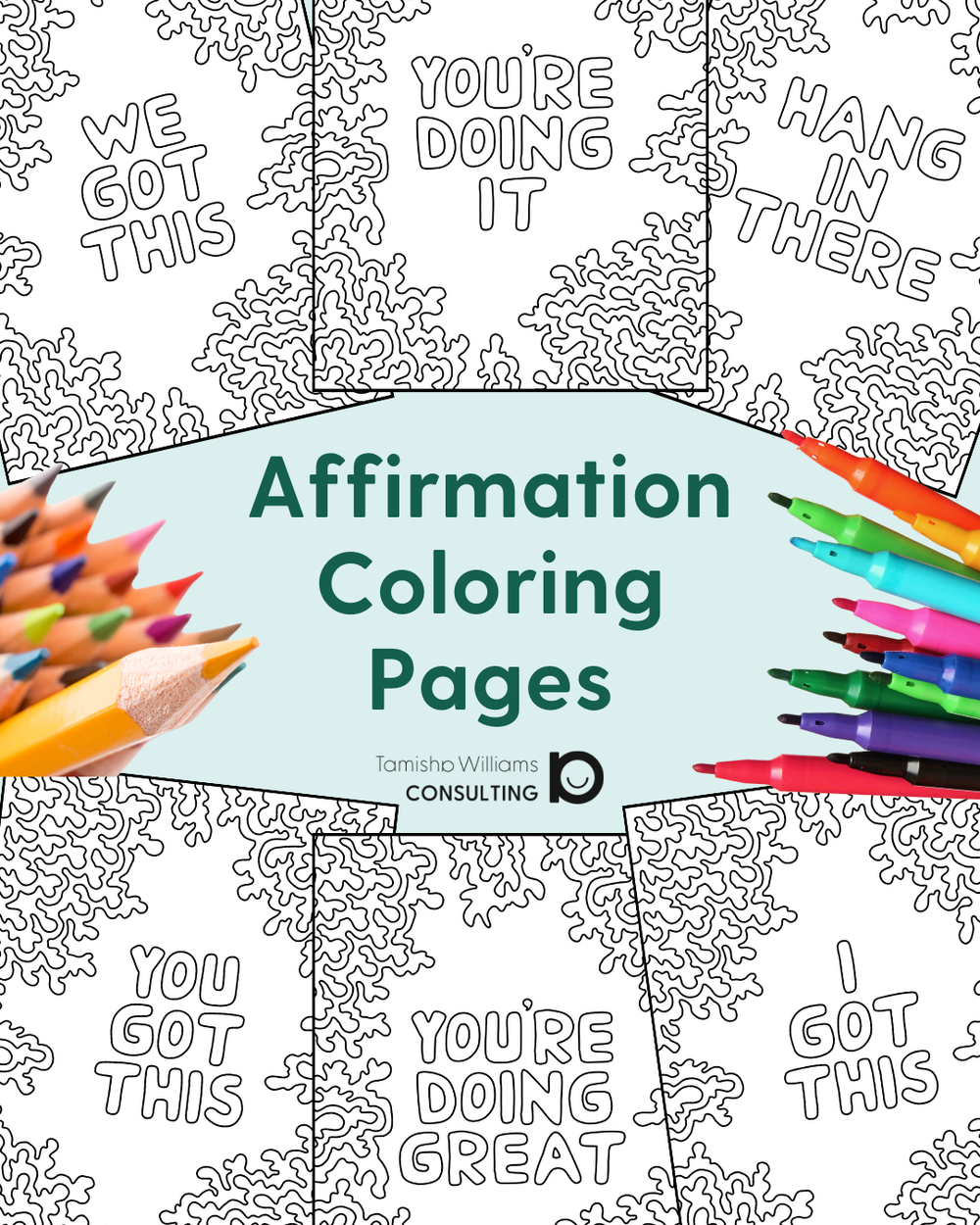 Affirmation Coloring Pages