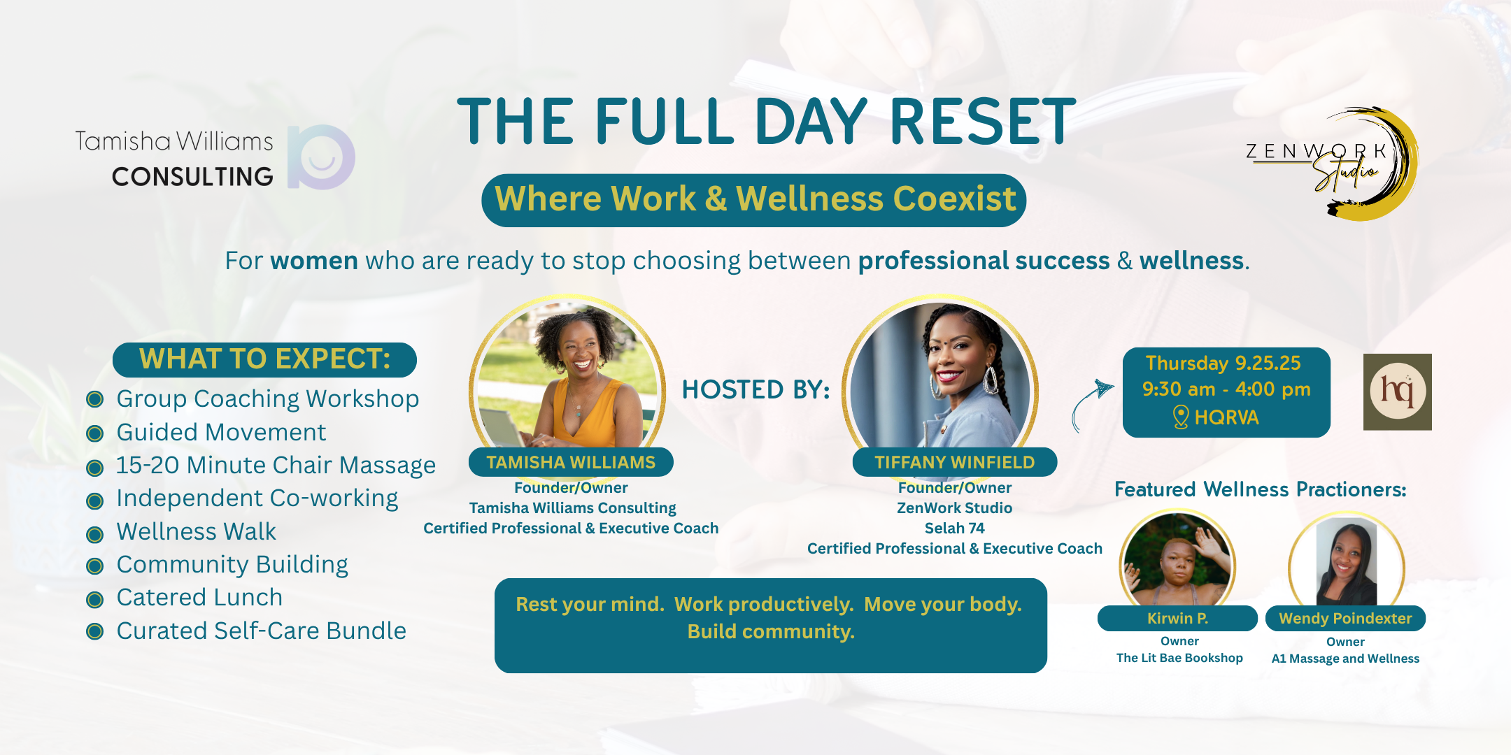 The Full Day Reset: Where Work & Wellness Coexist