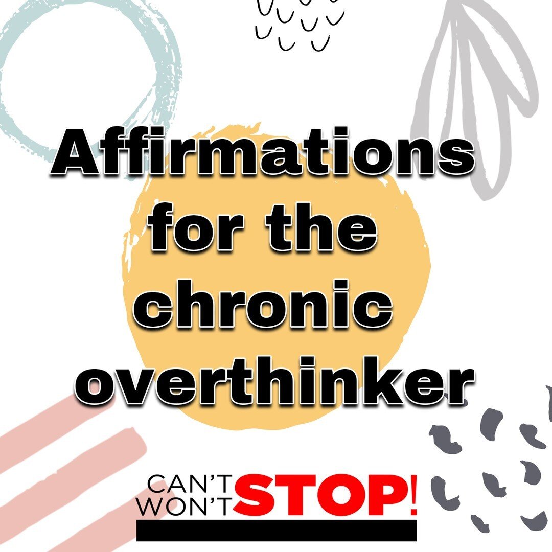 Overthinking is something that impacts many of us. This sometimes sabotaging habit can affect how you experience and engage with the world. #CSWSConsulting offers these positive affirmations to help relax your mind and release stress. #WellnessWednes