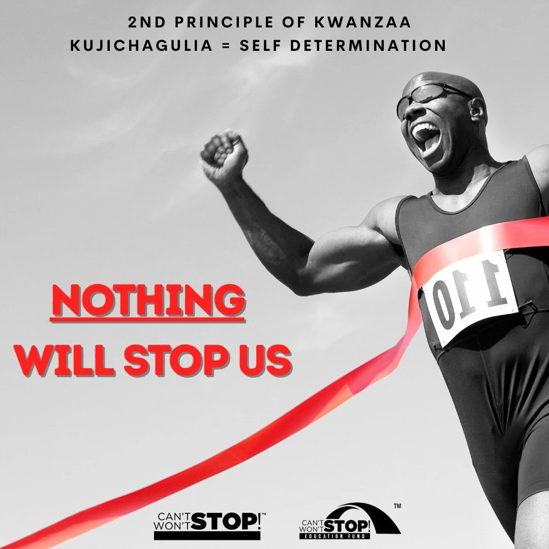 #CSWSConsulting and #CSWSEdFund celebrate #Kwanzaa 🖤💚❤️

Day Two of Kwanzaa is Kujichagulia&mdash;Swahili for self-determination. Today, we light the second candle and honor the power to define ourselves, name ourselves, create for ourselves, and s