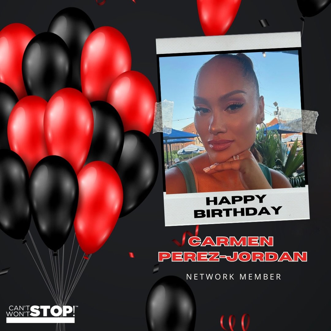We are sending a very special happy birthday shout-out to our Network Member, Carmen Perez-Jordan!

We hope you have a great day, and may the year ahead be one of the best yet! 
#HappyBirthday #NetworkMember #CSWSConsulting

Image Description: Black 
