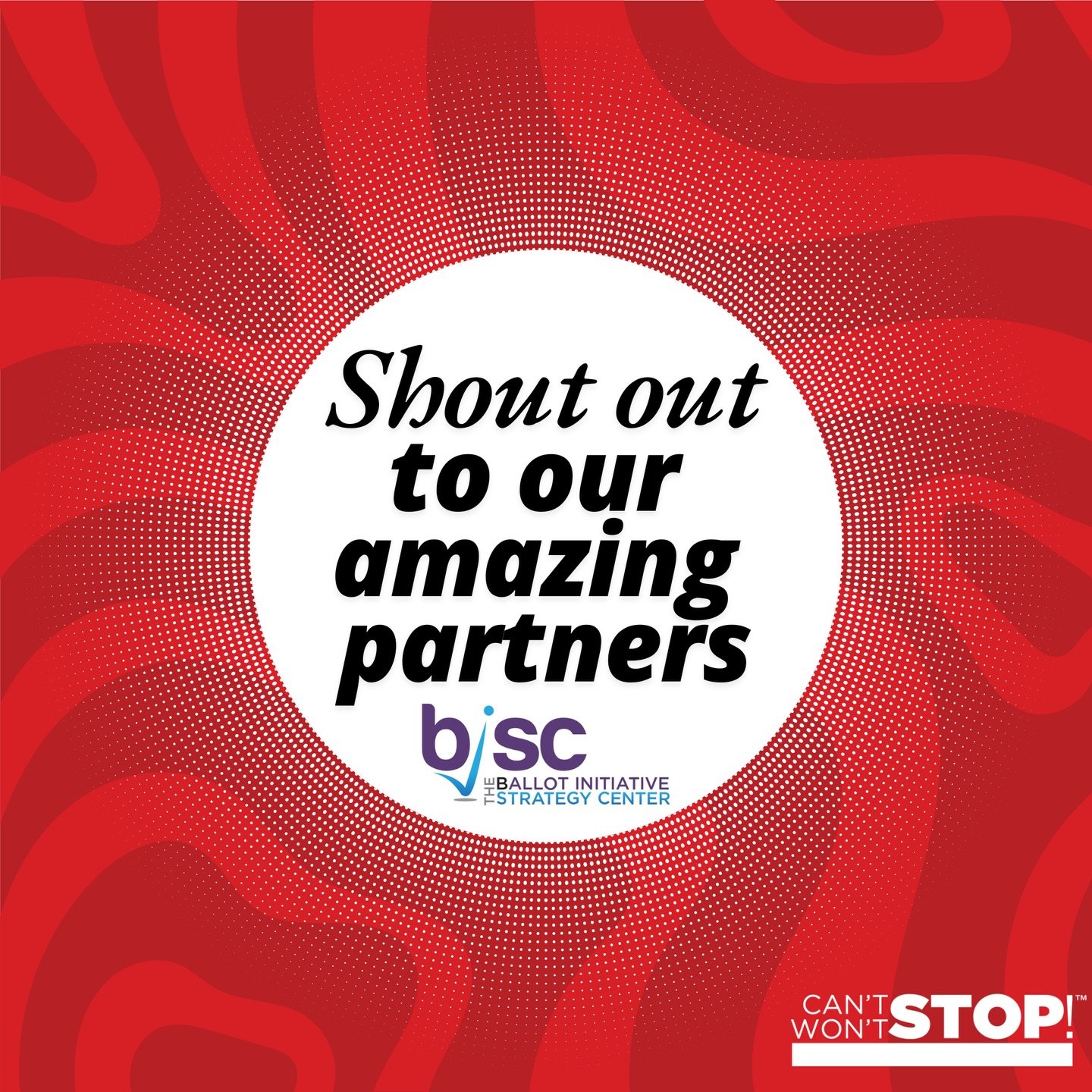 Real progress happens when values align and strategy meets action.
 Proud to have partnered and continue to be in community with BISC &mdash; Ballot Initiative Strategy Center, working together to advance people-powered solutions and lasting communit