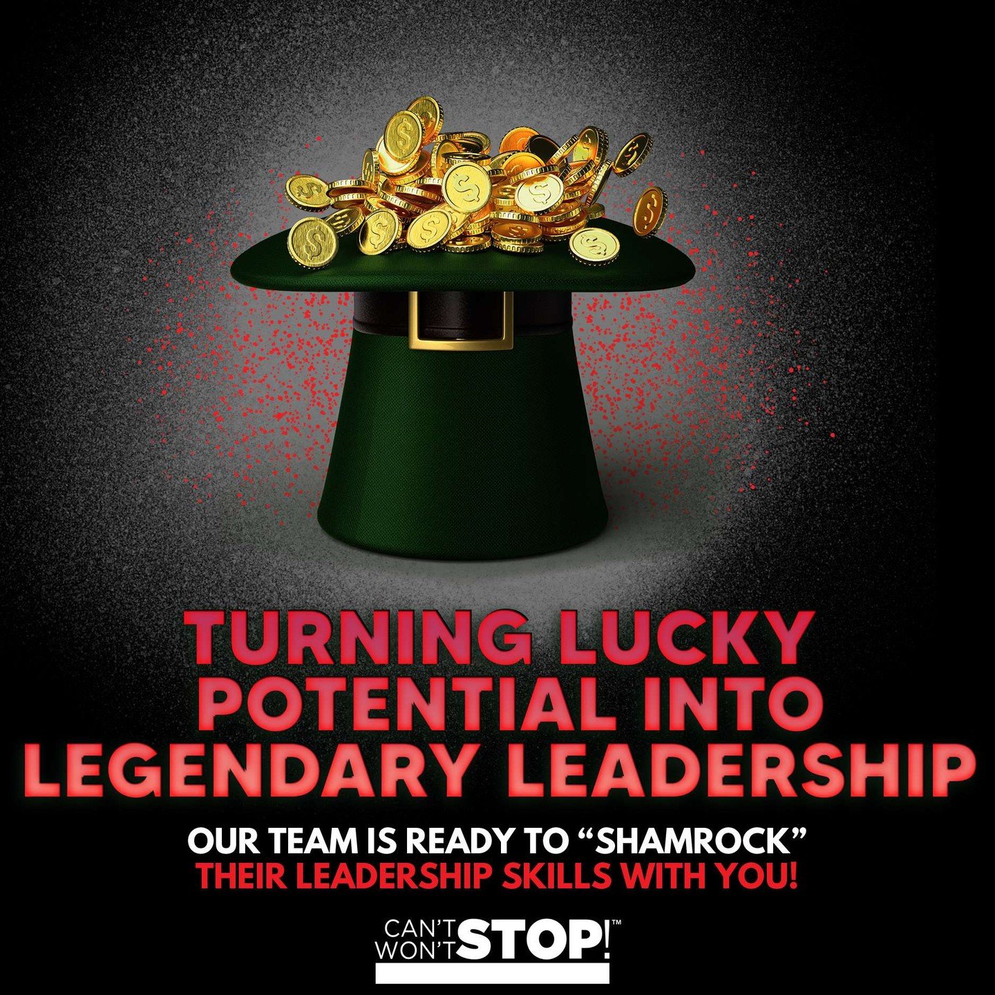 No four-leaf clover required. ☘️

Great leadership isn&rsquo;t about luck &mdash; it&rsquo;s about learning how to lead with purpose, confidence, and a little bold energy along the way. This season, our team is ready to help you grow the skills that 