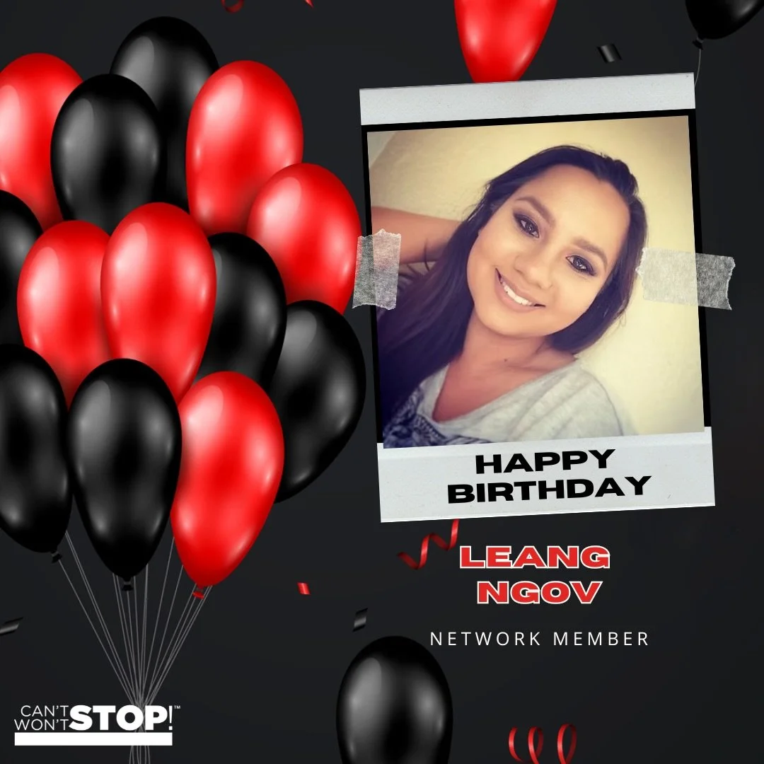 We are sending a very special happy birthday shout-out to our Network Member, Leang Ngov!

We hope you have a great day, and may the year ahead be one of the best yet! 

#HappyBirthday #NetworkMember #CSWSConsulting

Image Description: Black image wi