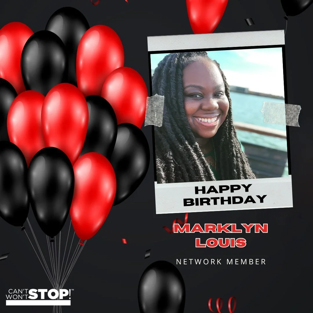 We are sending a very special happy birthday shout-out to our Network Member, Marklyn Louis !
We hope you have a great day, and may the year ahead be one of the best yet! 

#HappyBirthday #NetworkMember #CSWSConsulting

Image Description: Black image