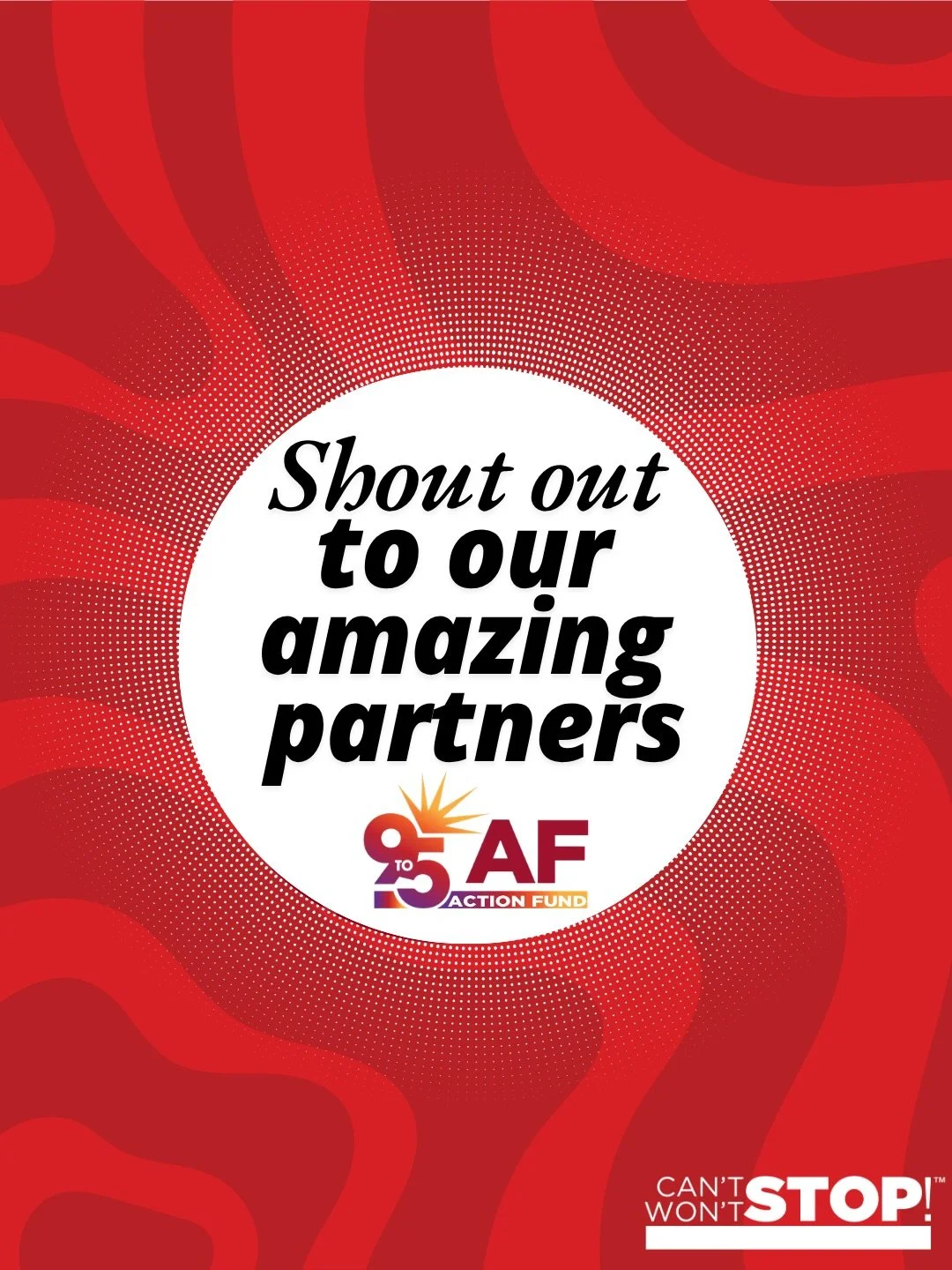 Meaningful change happens when organizations come together with a shared purpose and a commitment to action.

We are proud to partner with 9 To 5 Action Fund to support community-driven solutions that strengthen civic engagement and expand opportunit
