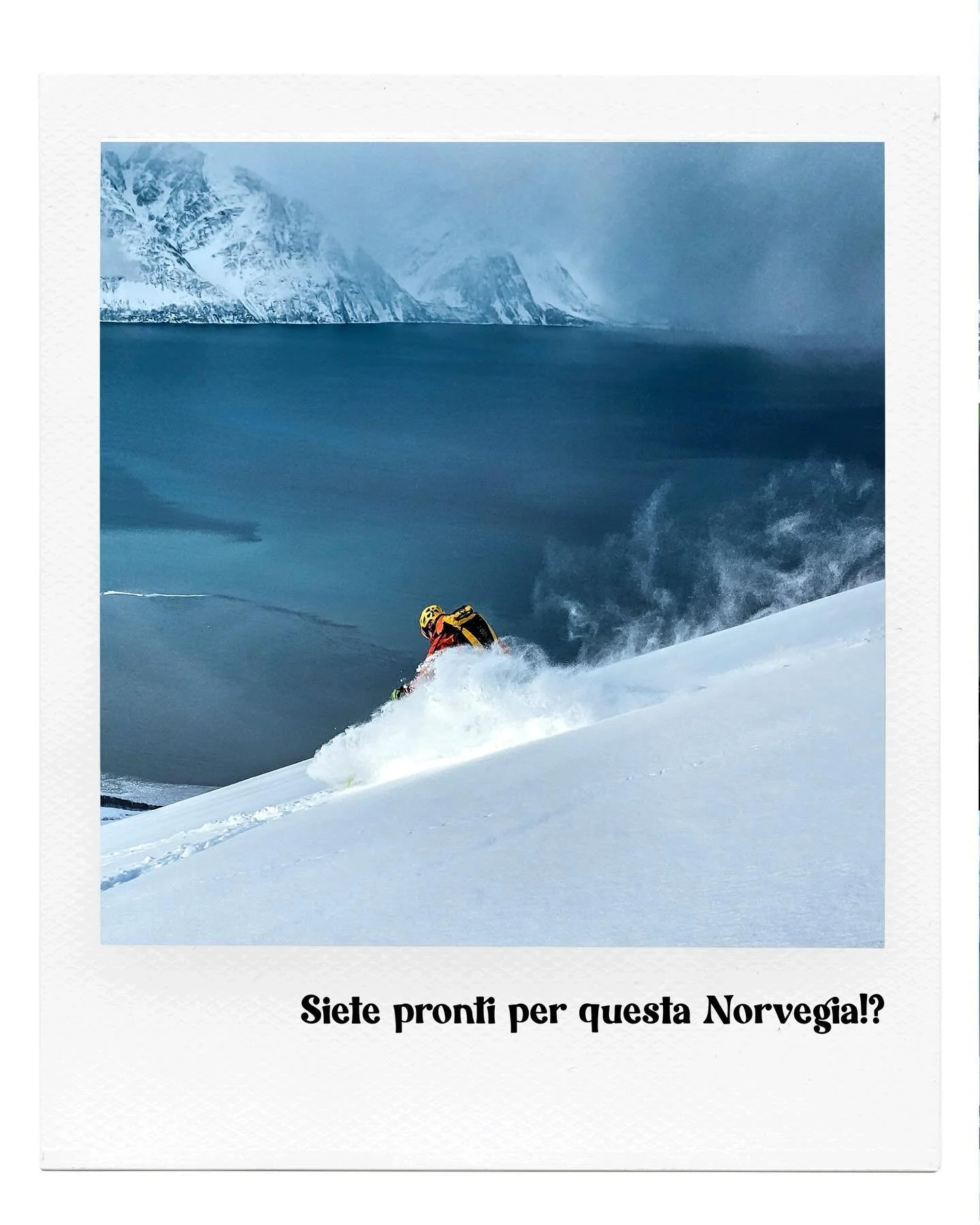 🇳🇴 Norvegia - LYNGEN ALPS- 2026 🇳🇴 

Qualsiasi scialpinista sogna di sciare su neve fantastica e in uno scenario mozzafiato ❄️

Vieni con noi ad aprile a sciare in uno dei posti pi&ugrave; unici al mondo dove neve soffice e oceano si incontrano!
