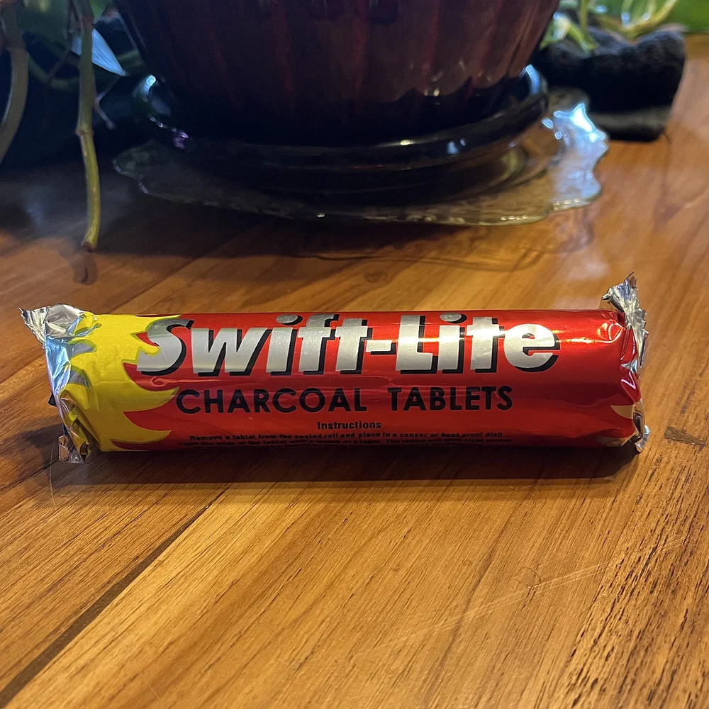 Self-Lighting Charcoal — Green Witch Vintage Handmade