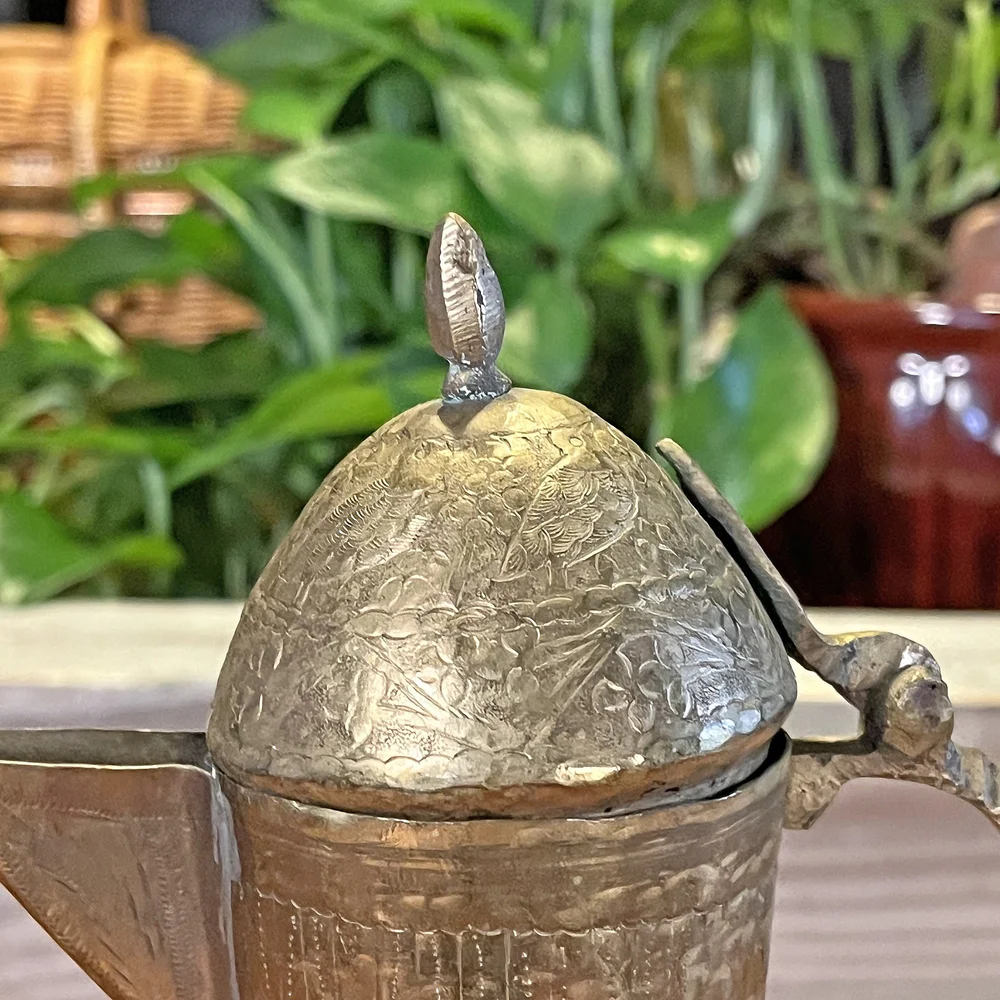brass turkish coffee pot