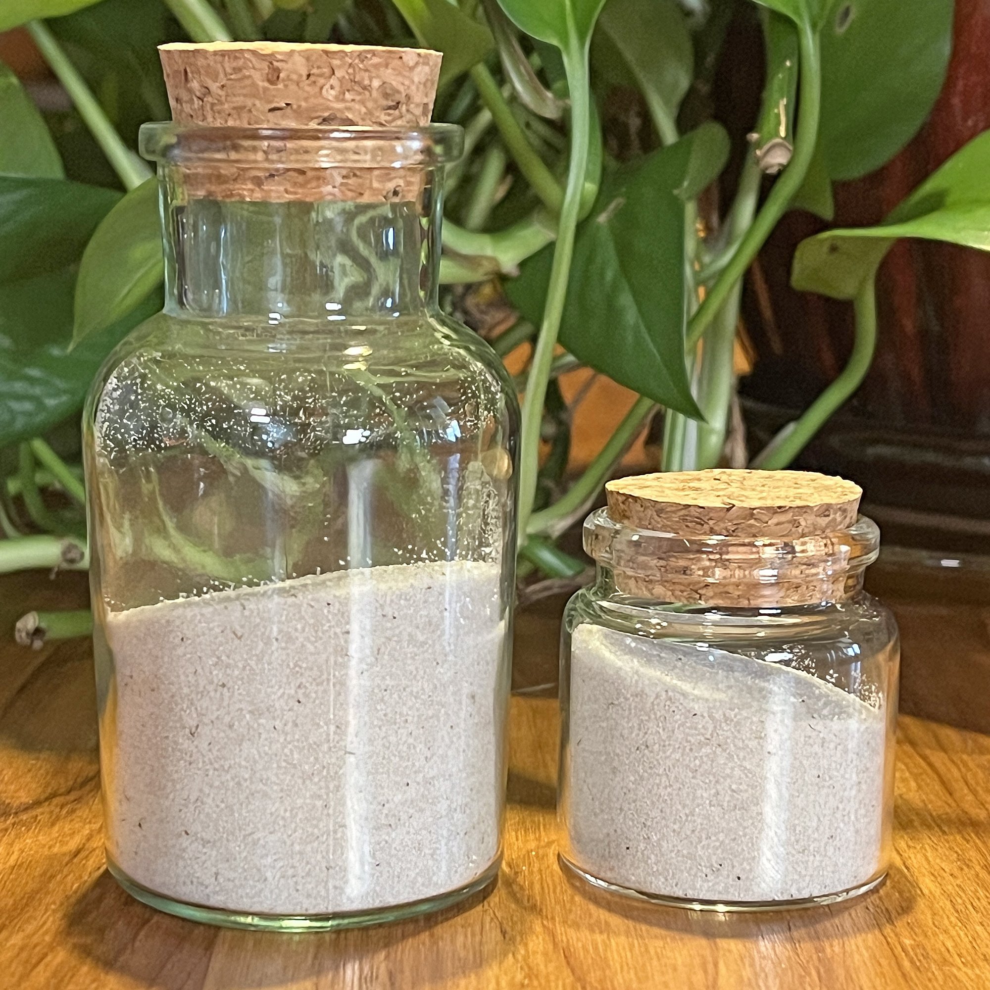 Bottled Natural White Sand