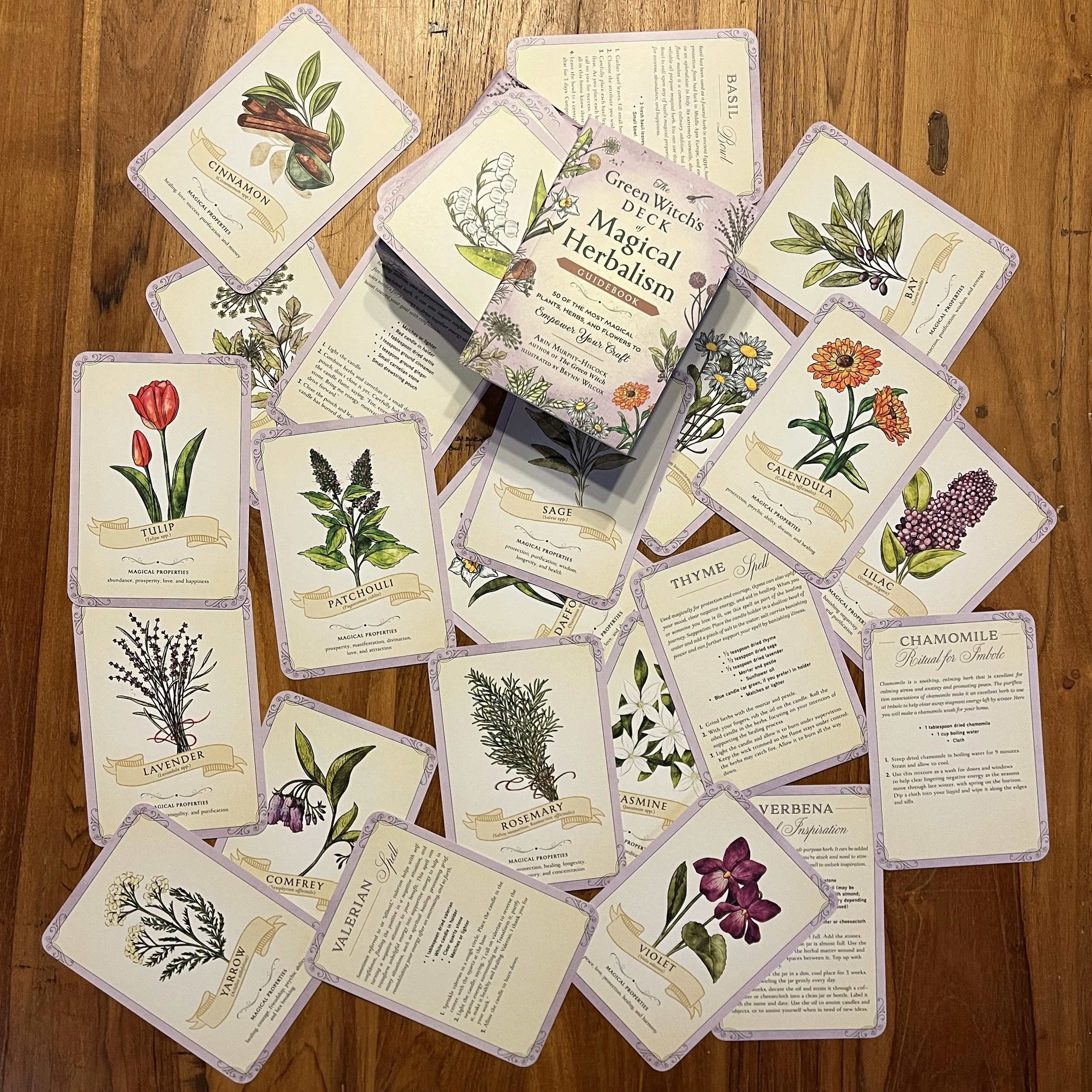 The Green Witch's Deck of Magical Herbalism (Murphy-Hiscock)