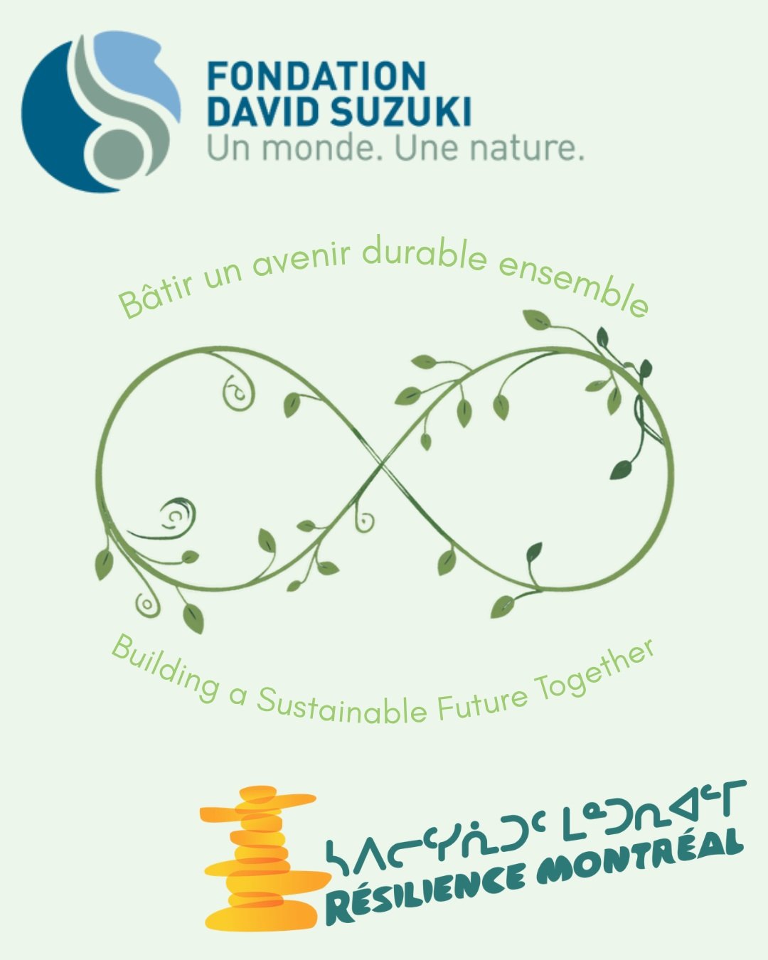 R&eacute;silience Montr&eacute;al est fier d'&ecirc;tre un partenaire officiel de la Fondation David Suzuki. Des nouvelles concernant notre collaboration seront bient&ocirc;t communiqu&eacute;es ! 🌿

Resilience Montreal is proud to be an official pa