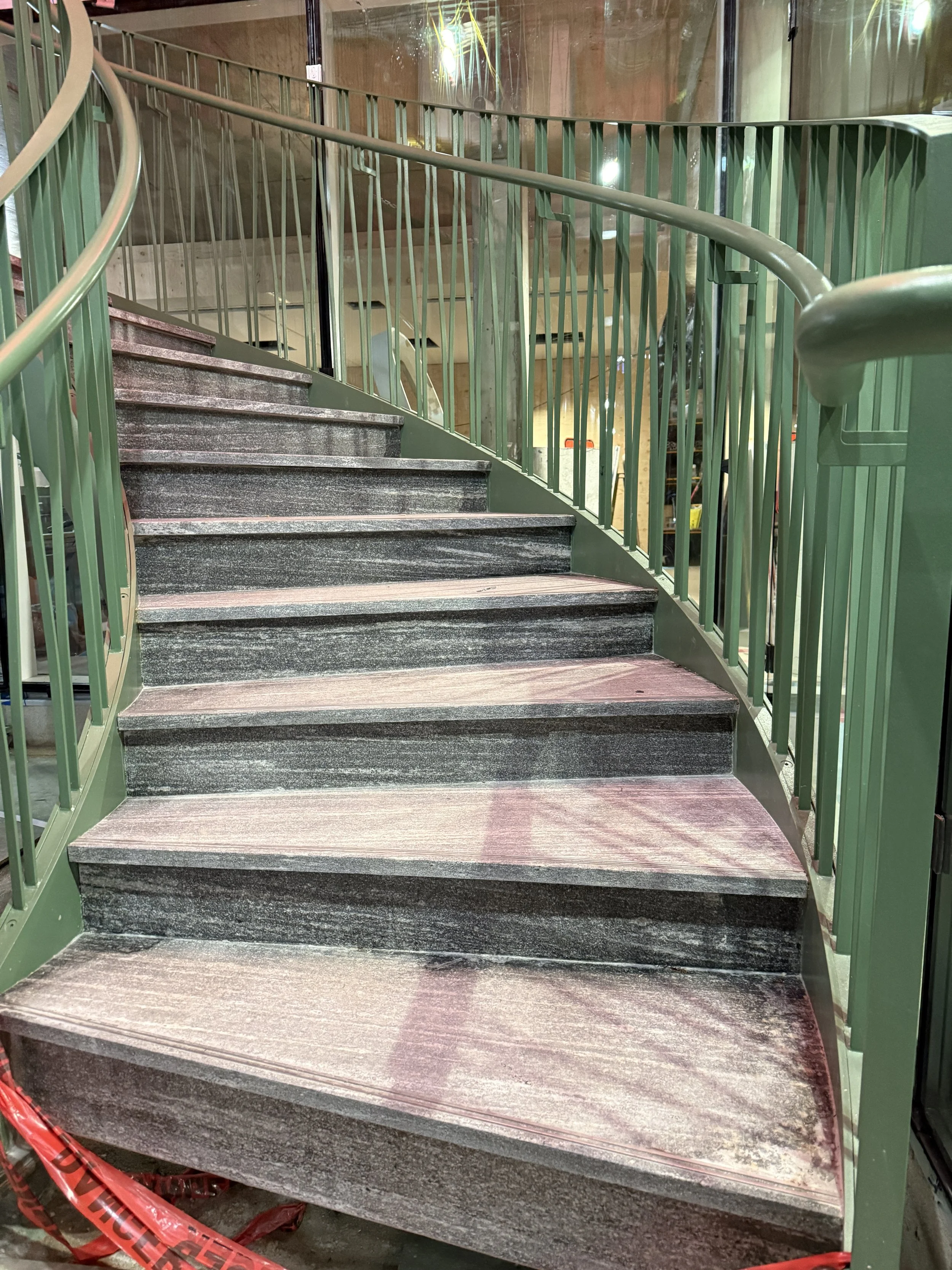 Stairwell to terrace