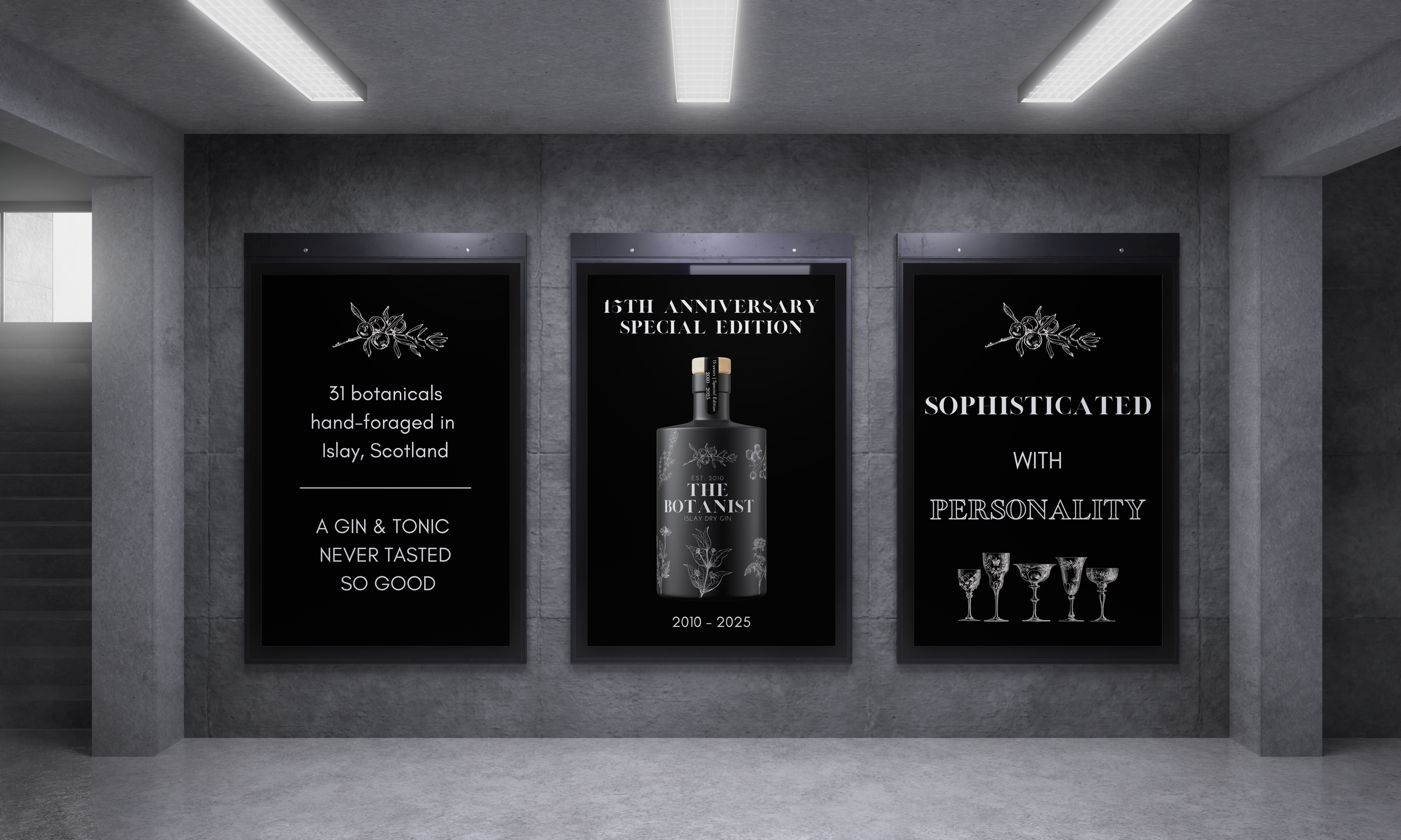 Botanist Gin Poster Series
