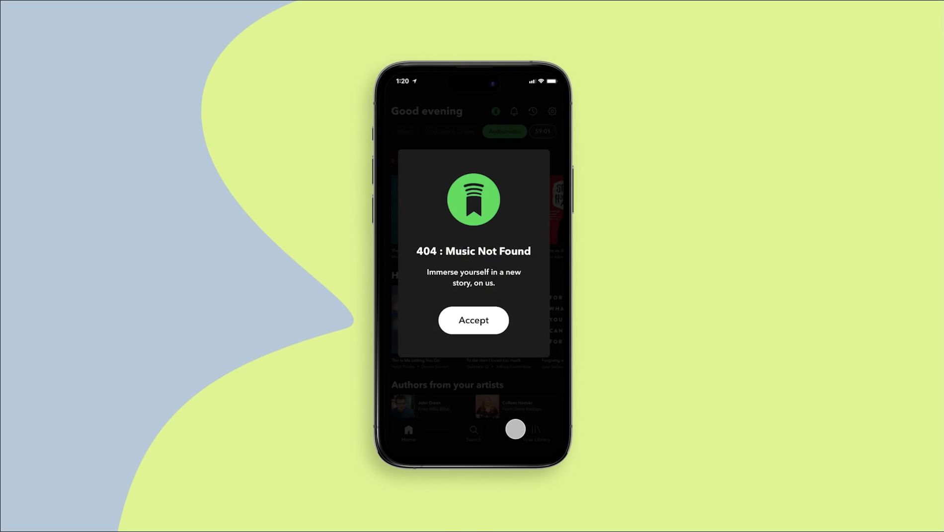 SPOTIFY MUSIC WIPEOUT USER INTERFACE