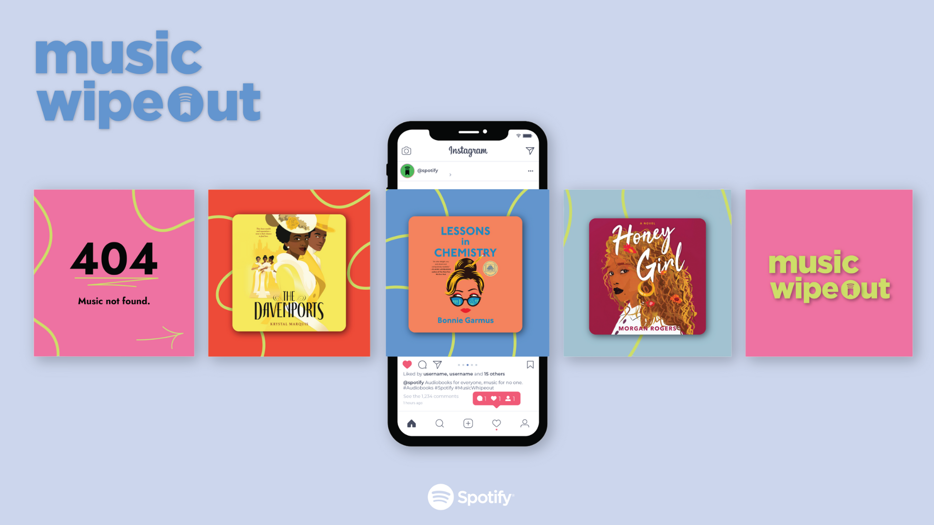SPOTIFY MUSIC WIPEOUT INSTAGRAM CAROUSEL