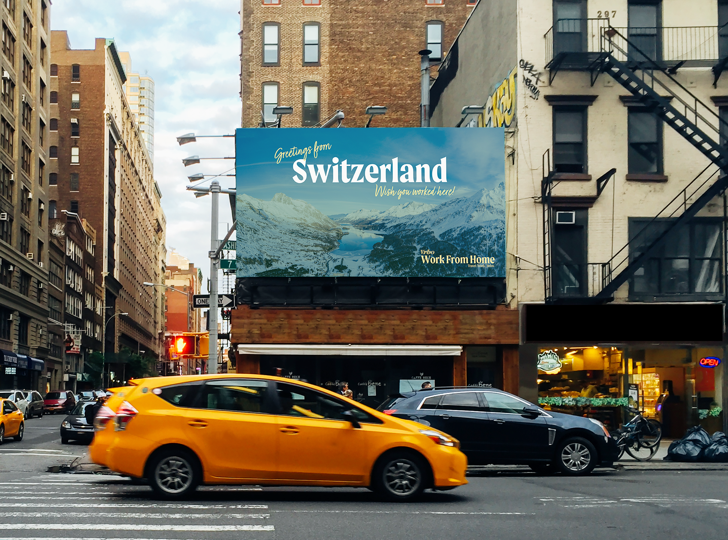 Greetings From Switzerland Billboard