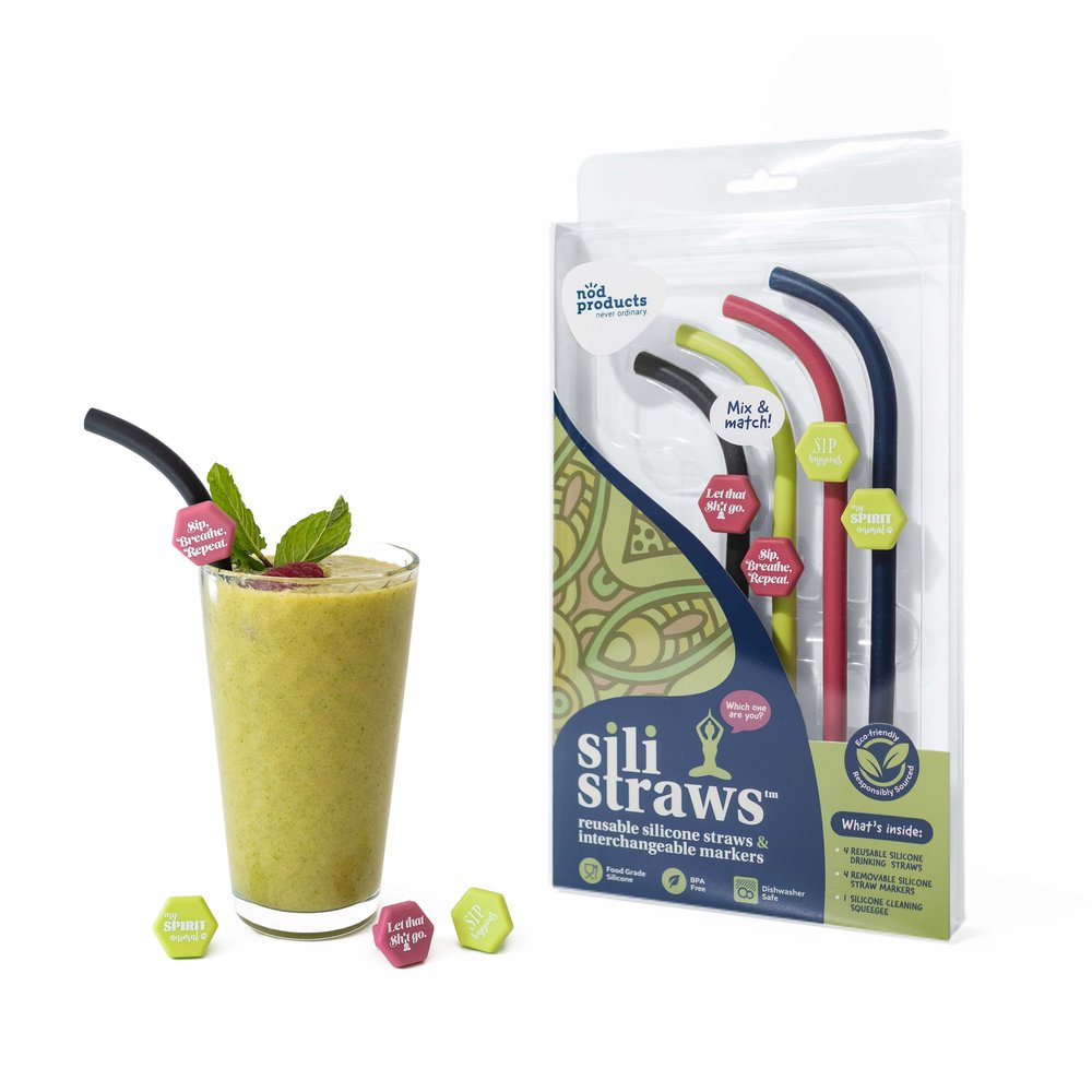 Reusable Silicone Straw – Noeli Creates