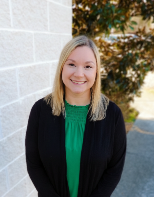 woman standing in sun at christian school in midlothian