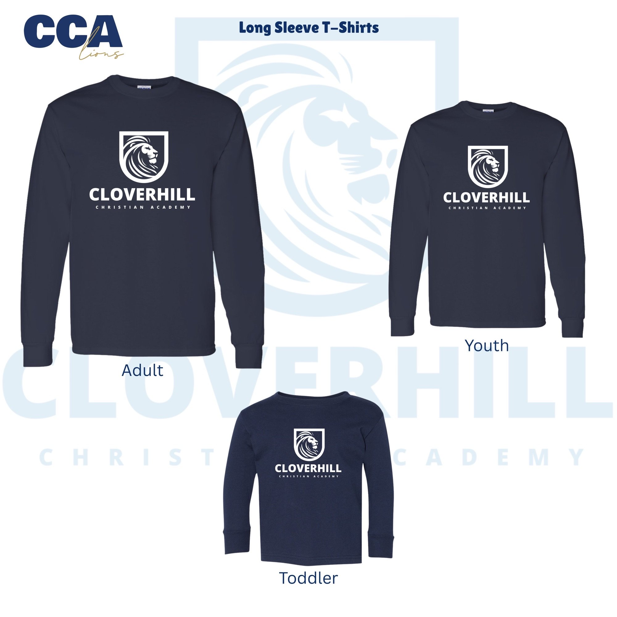 Navy Campus Classic Long Sleeve