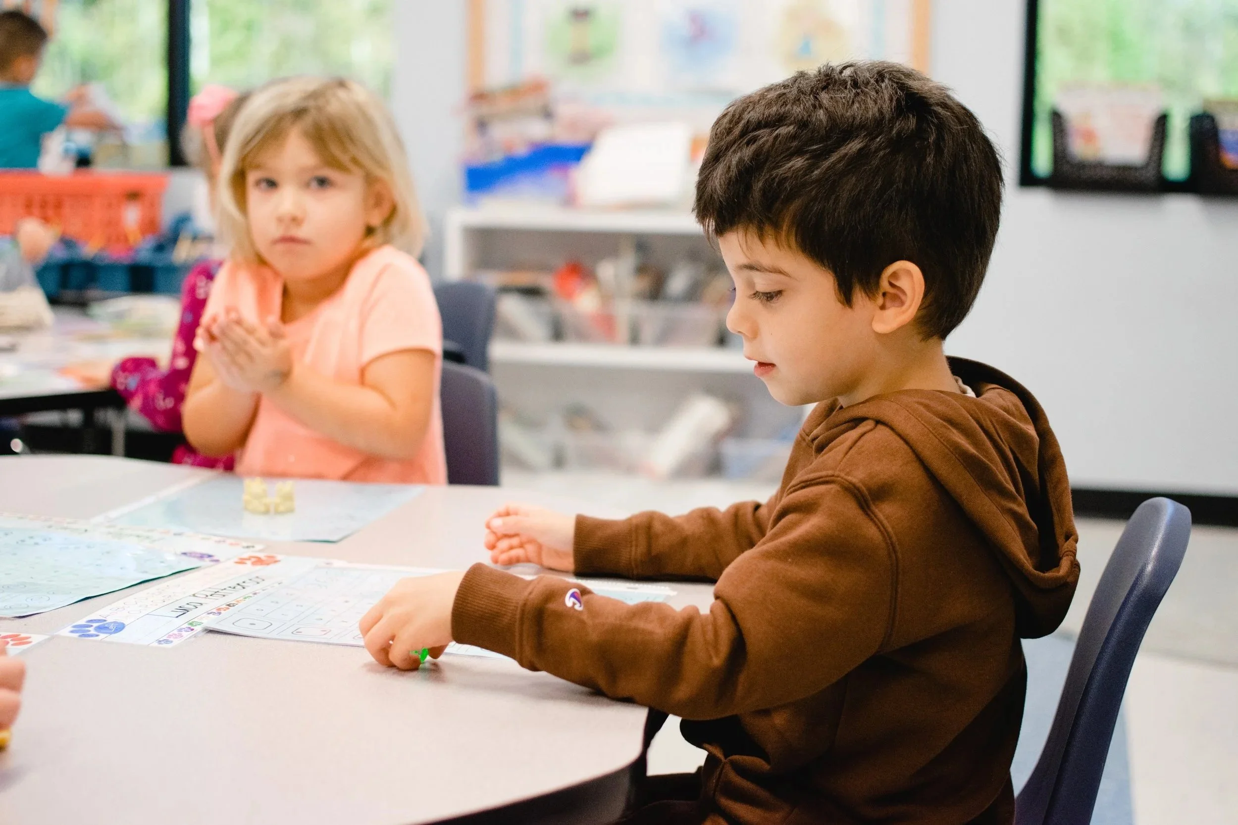 Picture of students at a private christian school serving Midlothian and Chesterfield