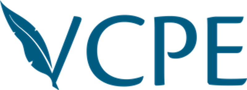 VCPE logo, this is an organization that accredits CCA, a christian school in Chesterfield and Midlothian
