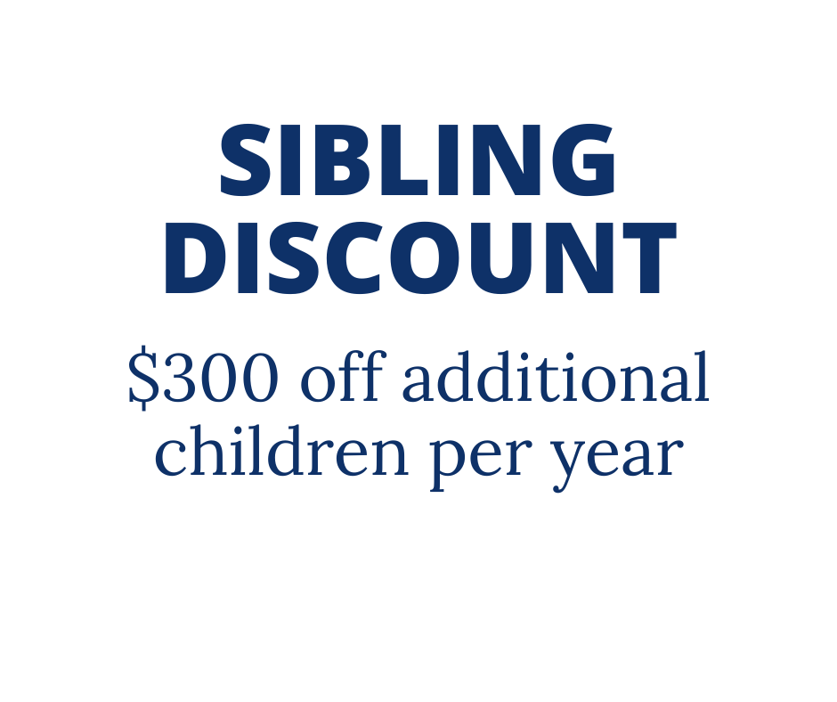 Sibling discount at a private Christian school in Midlothian and Chesterfield