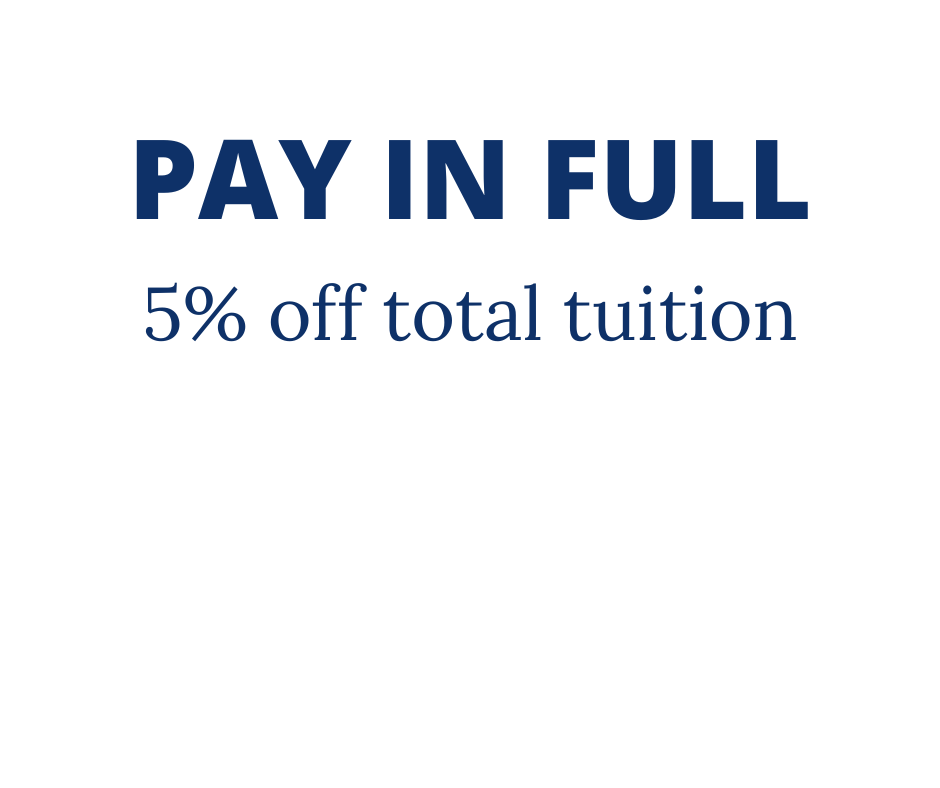 Pay in full discount at a private Christian school in Midlothian and Chesterfield