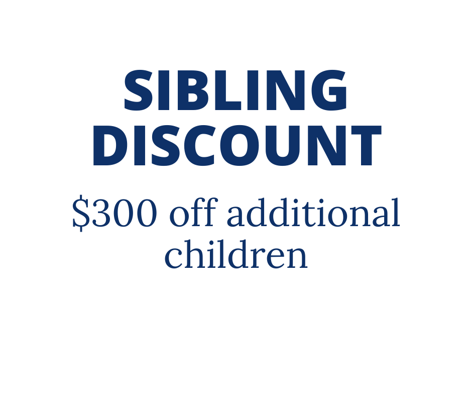 sibling discount at a private Christian school in Midlothian and Chesterfield