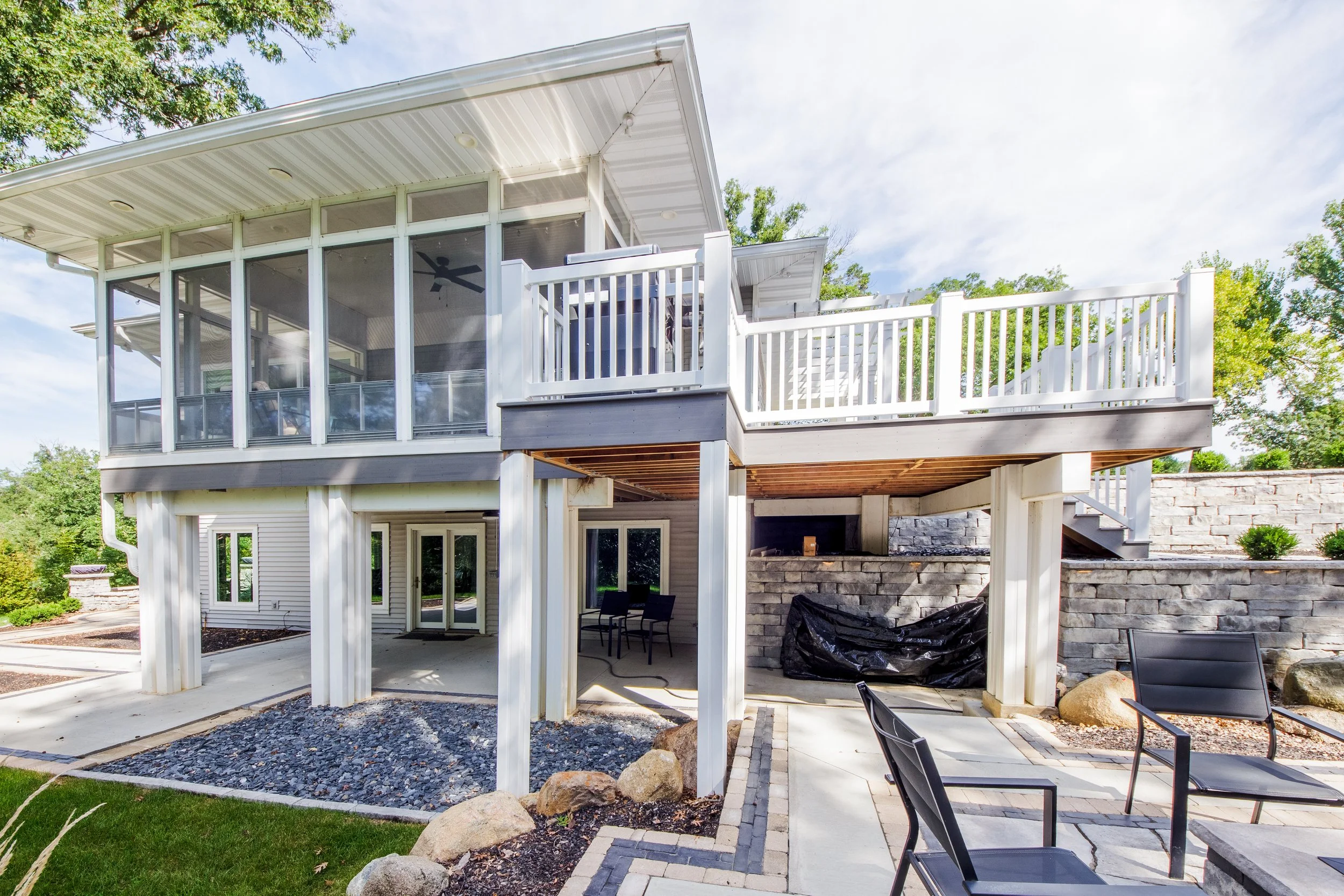 Water-Damaged Deck Rebuild in Cedar Rapids, Iowa