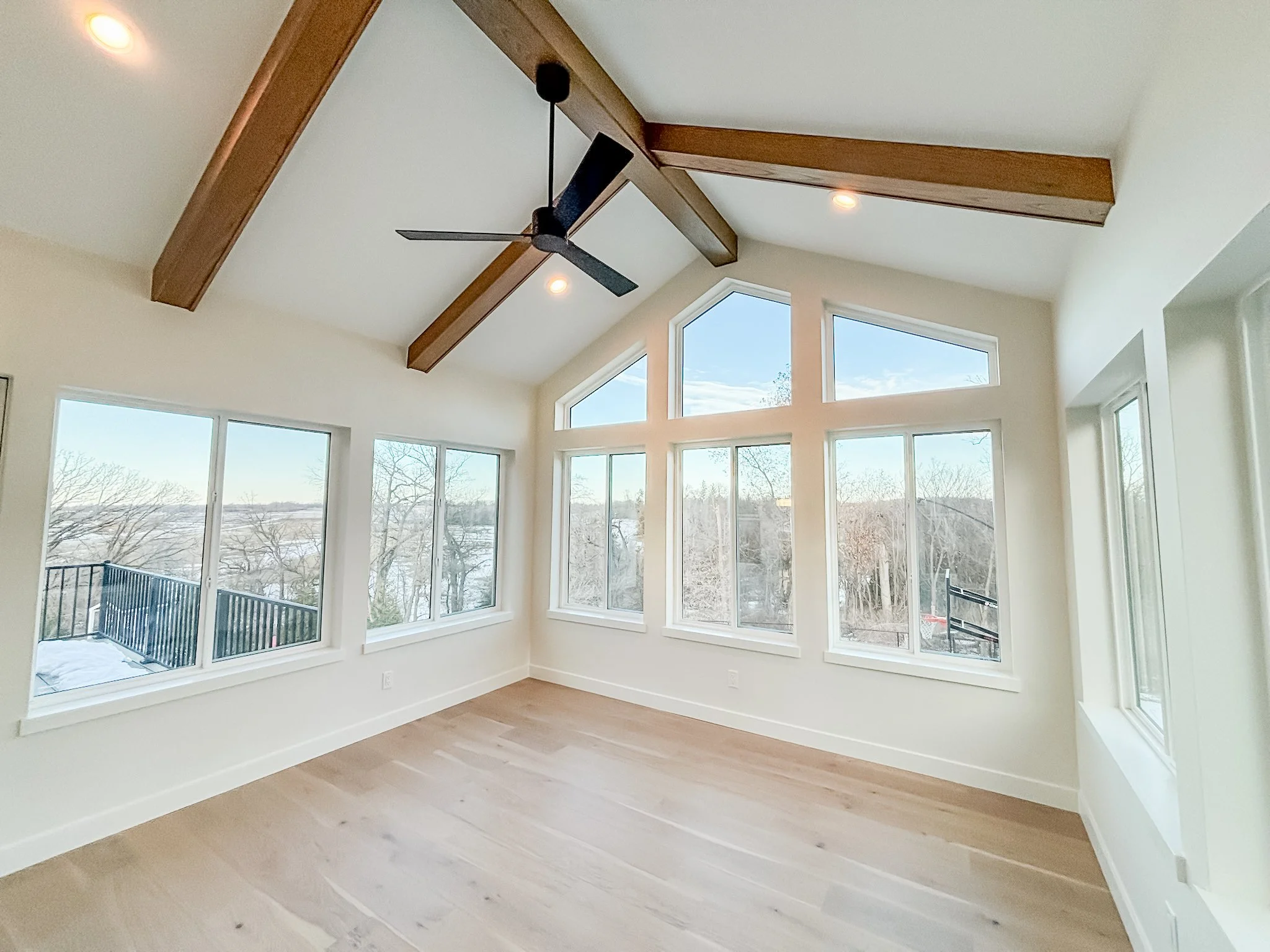 North Liberty Sunroom Remodel: Four-Season Room Conversion