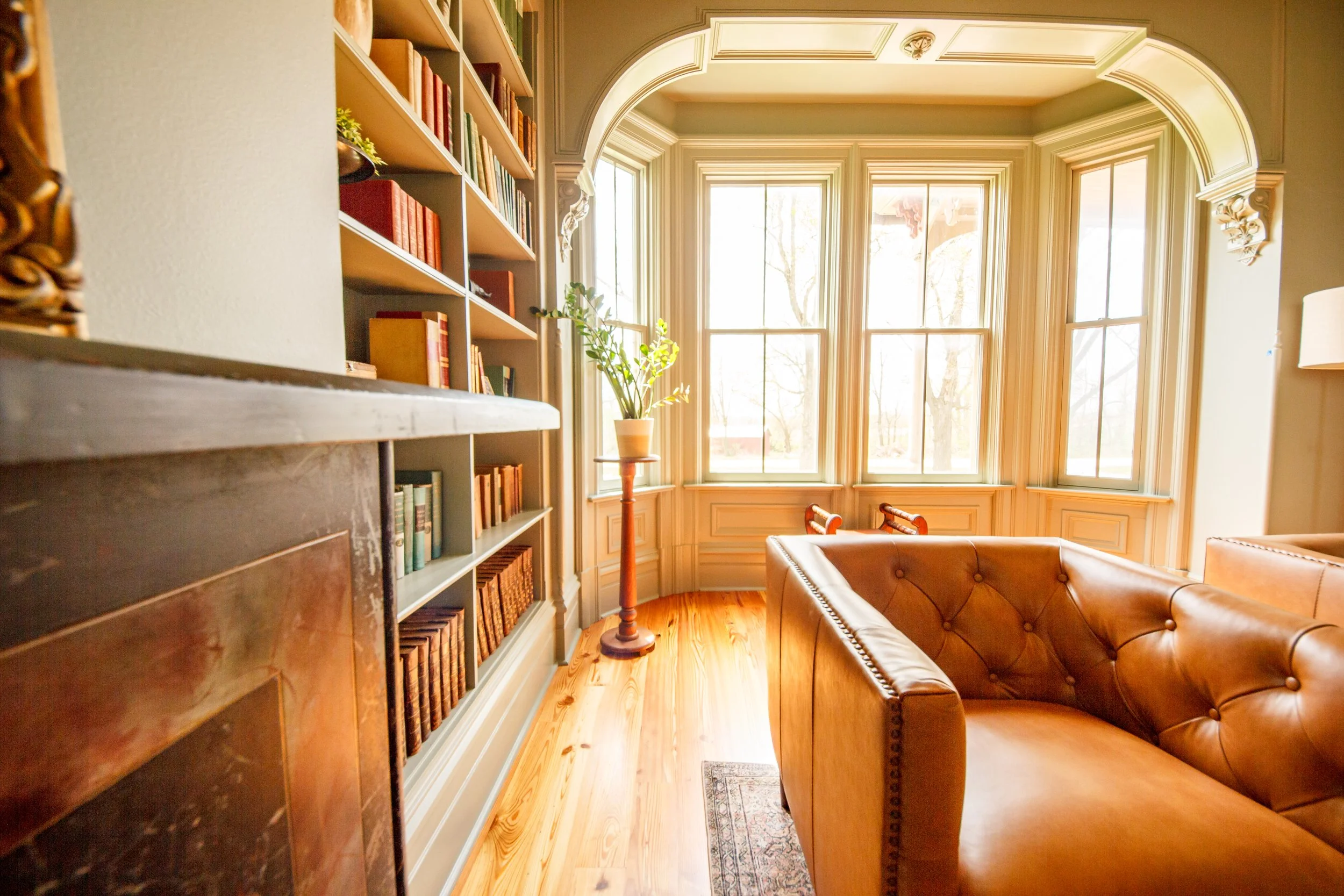 Historic Victorian Living Room Remodel