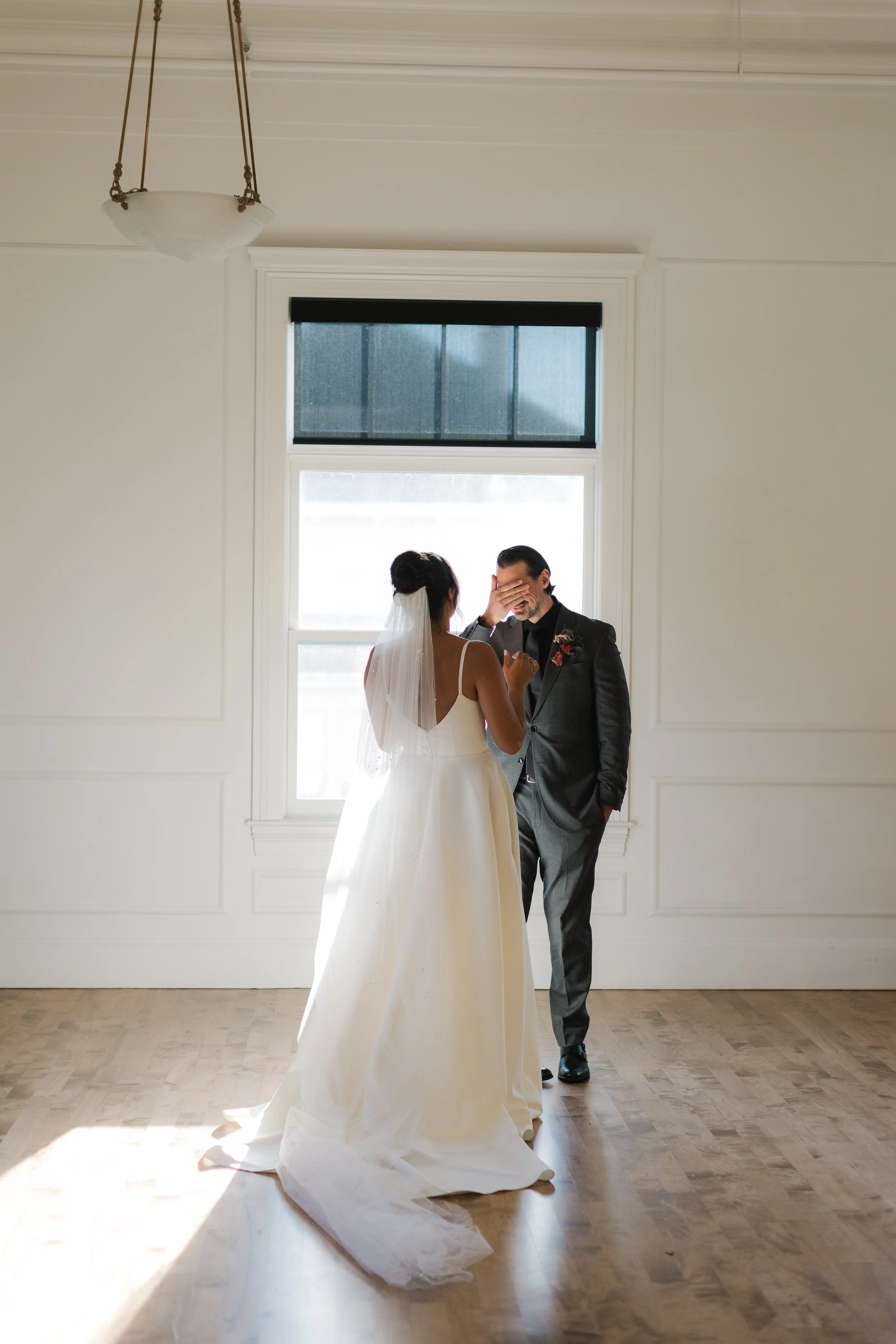 Bride and Groom at The Arc Light