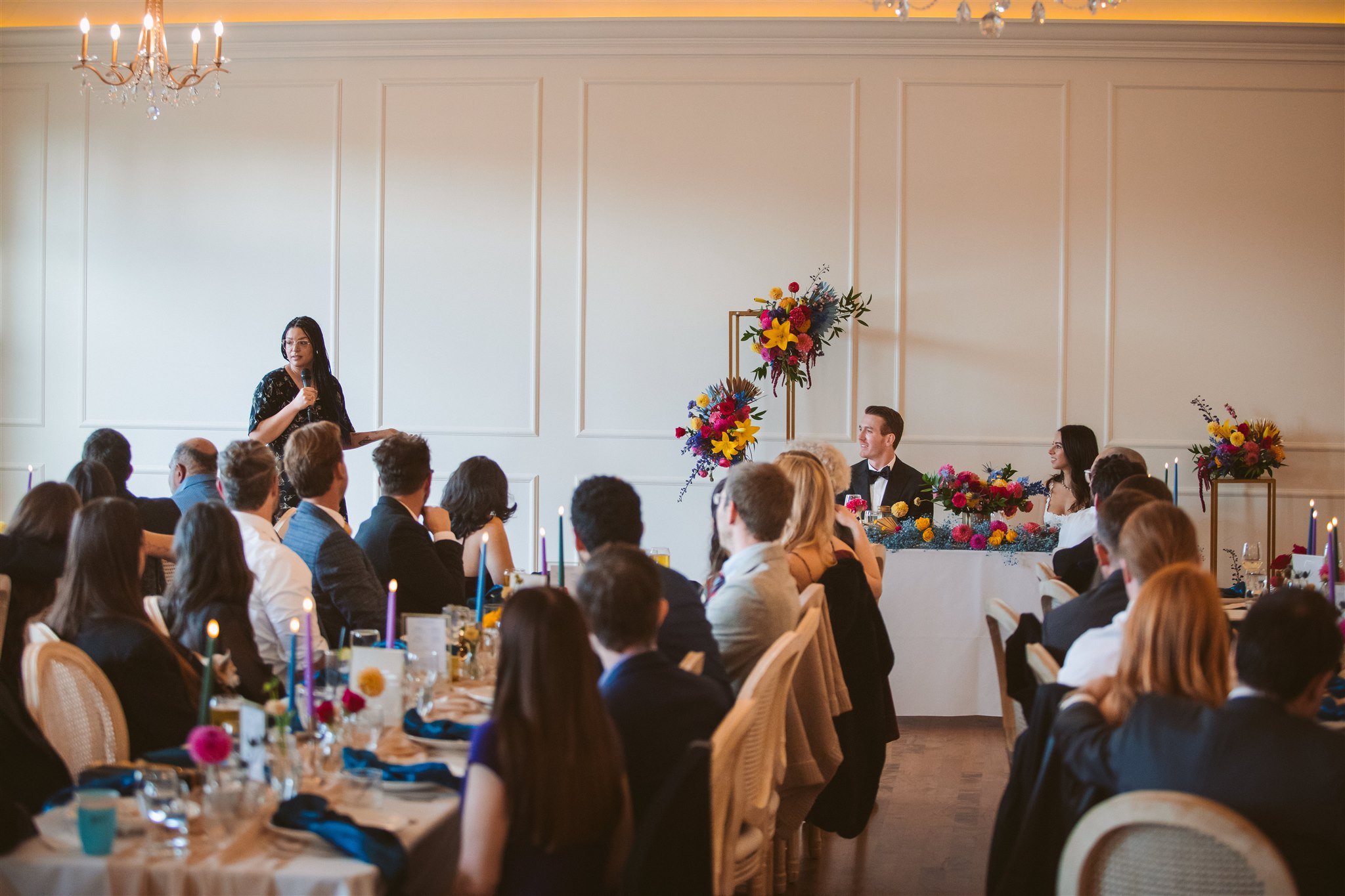 Wedding Toasts Arc Light Venue