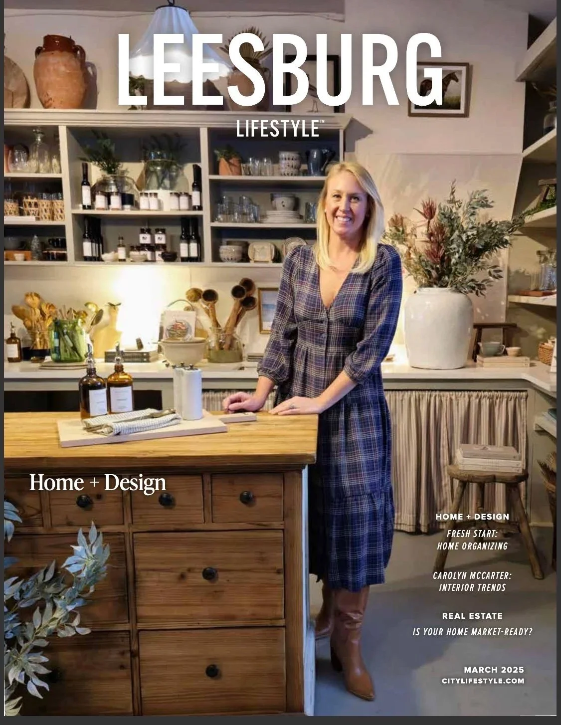 The Pink Closet featured in Leesburg Lifestyle 
