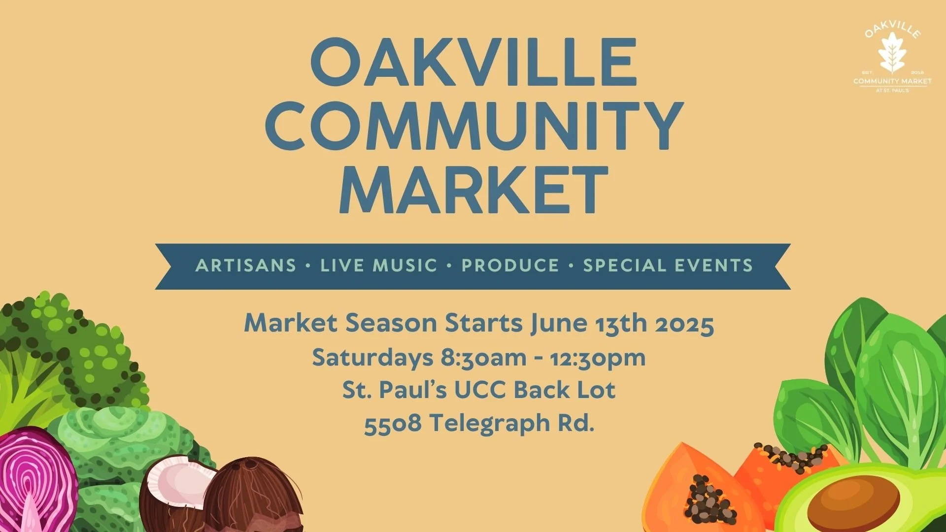Oakville Community Market 2026