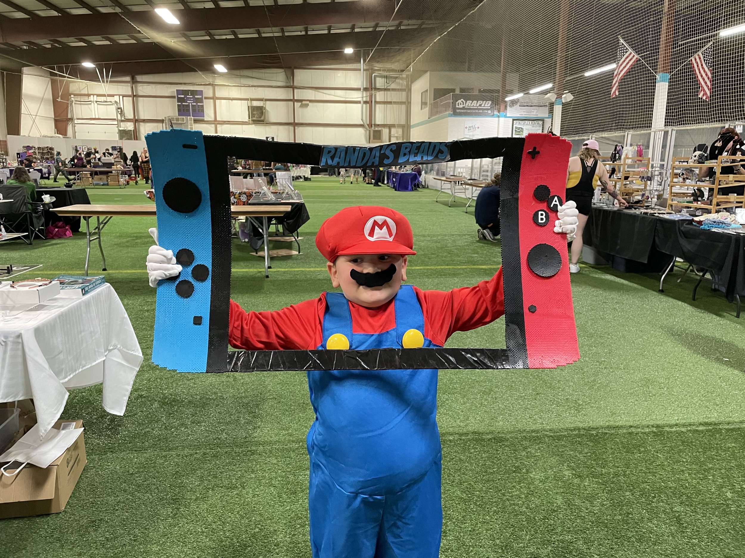 Nintendo Switch Perler Bead Photo Prop